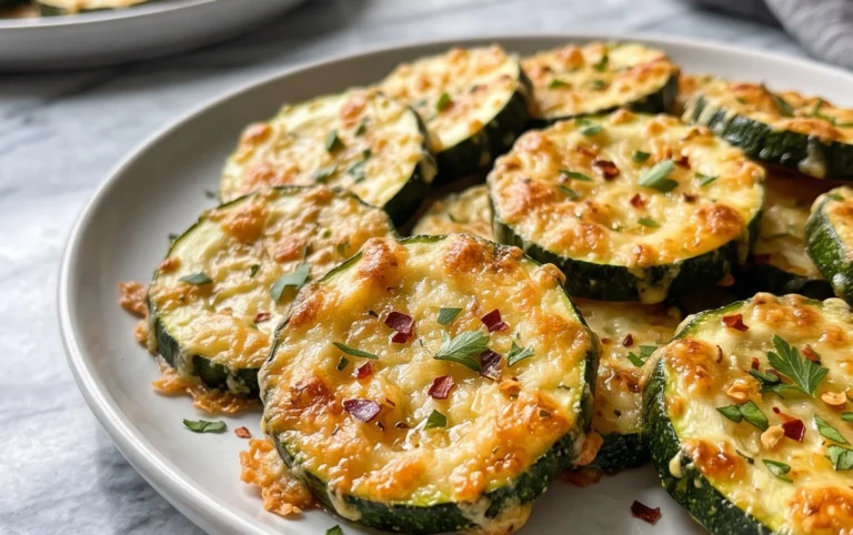 Baked Parmesan Zucchini