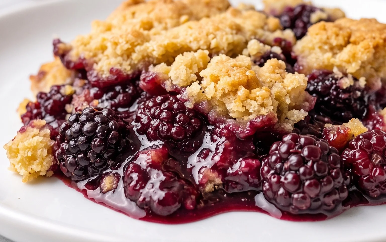 The Pioneer Women's Blackberry Cobbler
