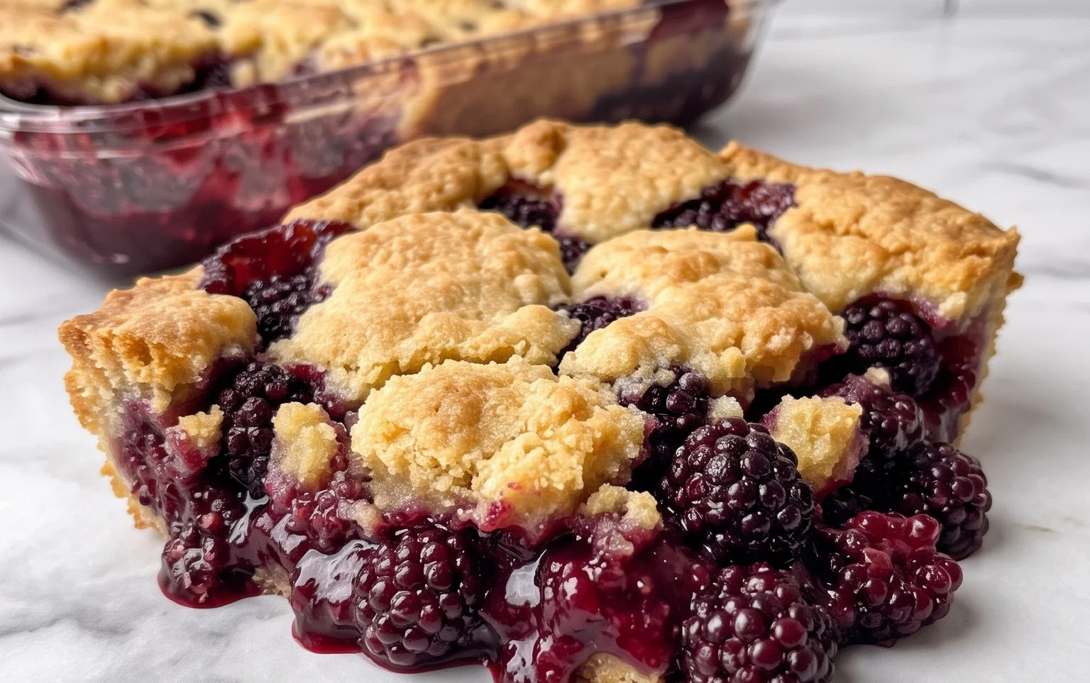 The Pioneer Women's Blackberry Cobbler