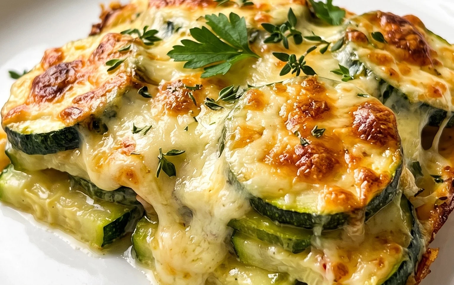 Baked Zucchini and Cheese