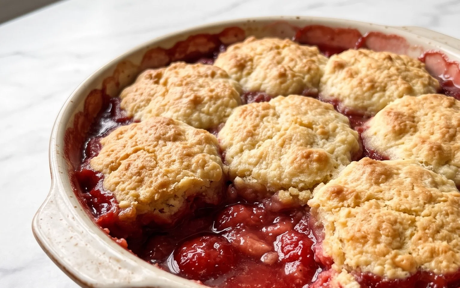 Strawberry Cobbler