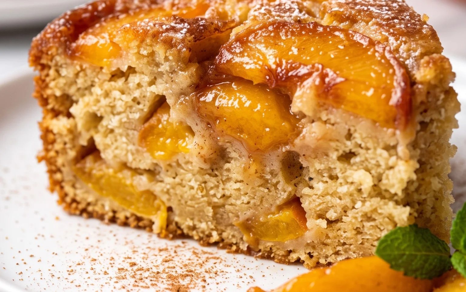 Peach Cobbler Pound Cake