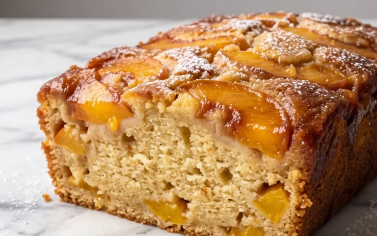 Peach Cobbler Pound Cake