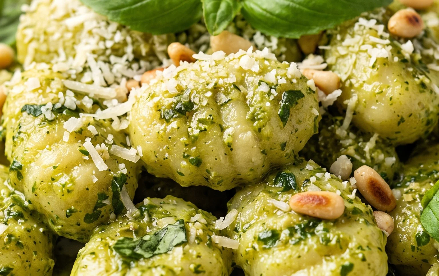 Creamy Pesto Gnocchi