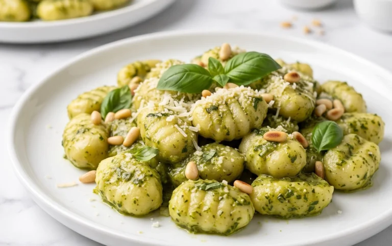 Creamy Pesto Gnocchi