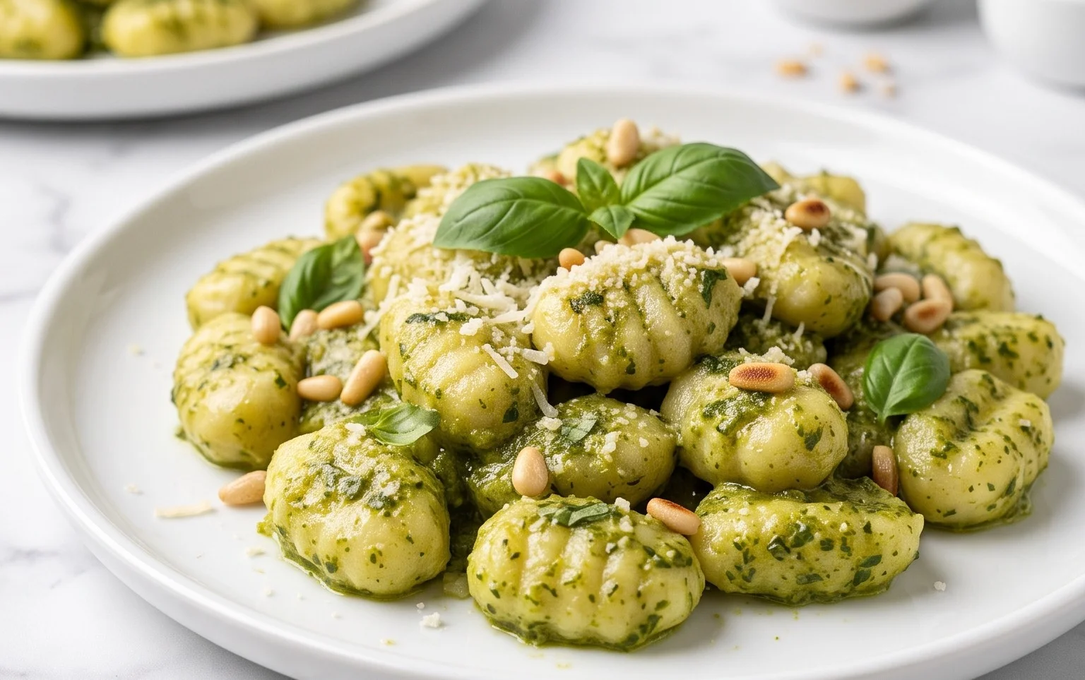 Creamy Pesto Gnocchi