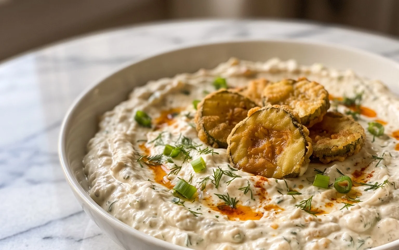 Easy Fried Pickle Dip (Dairy-Free Option)