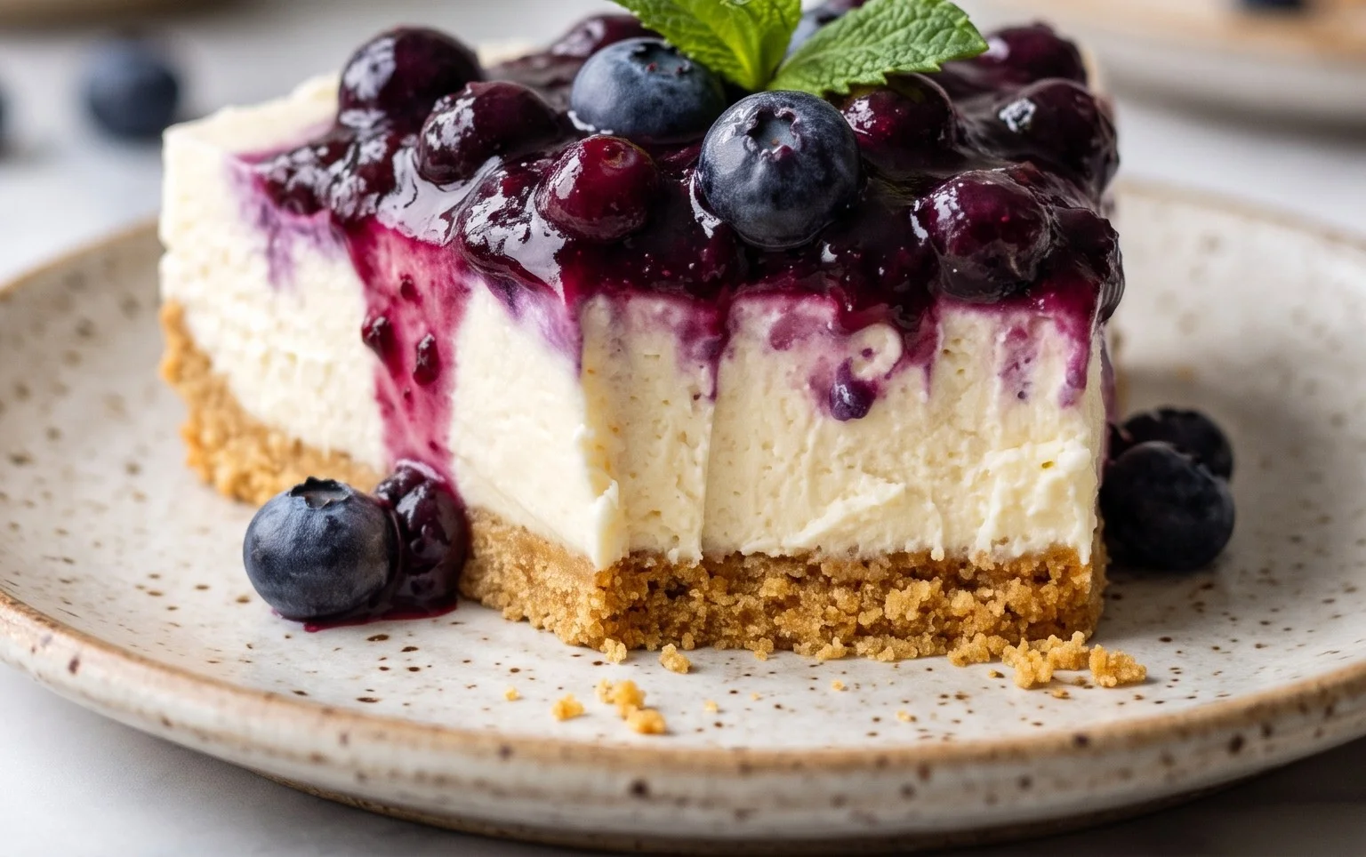 No-Bake Blueberry Yum Yum