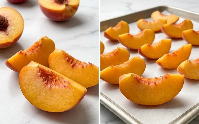 Freezing Peaches, How to Easily Freeze Peaches