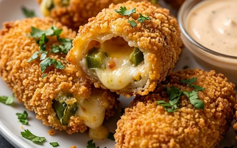 Fried Jalapeno Popper Bites