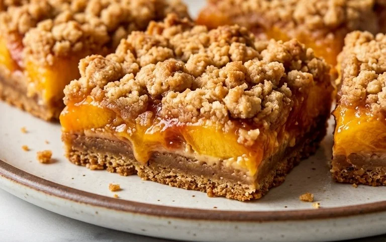 Fresh Peach Crum extractb Bars
