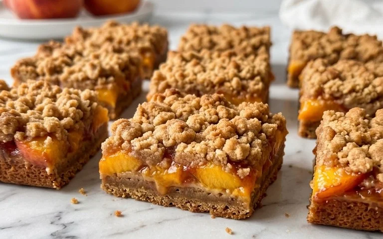 Fresh Peach Crum extractb Bars