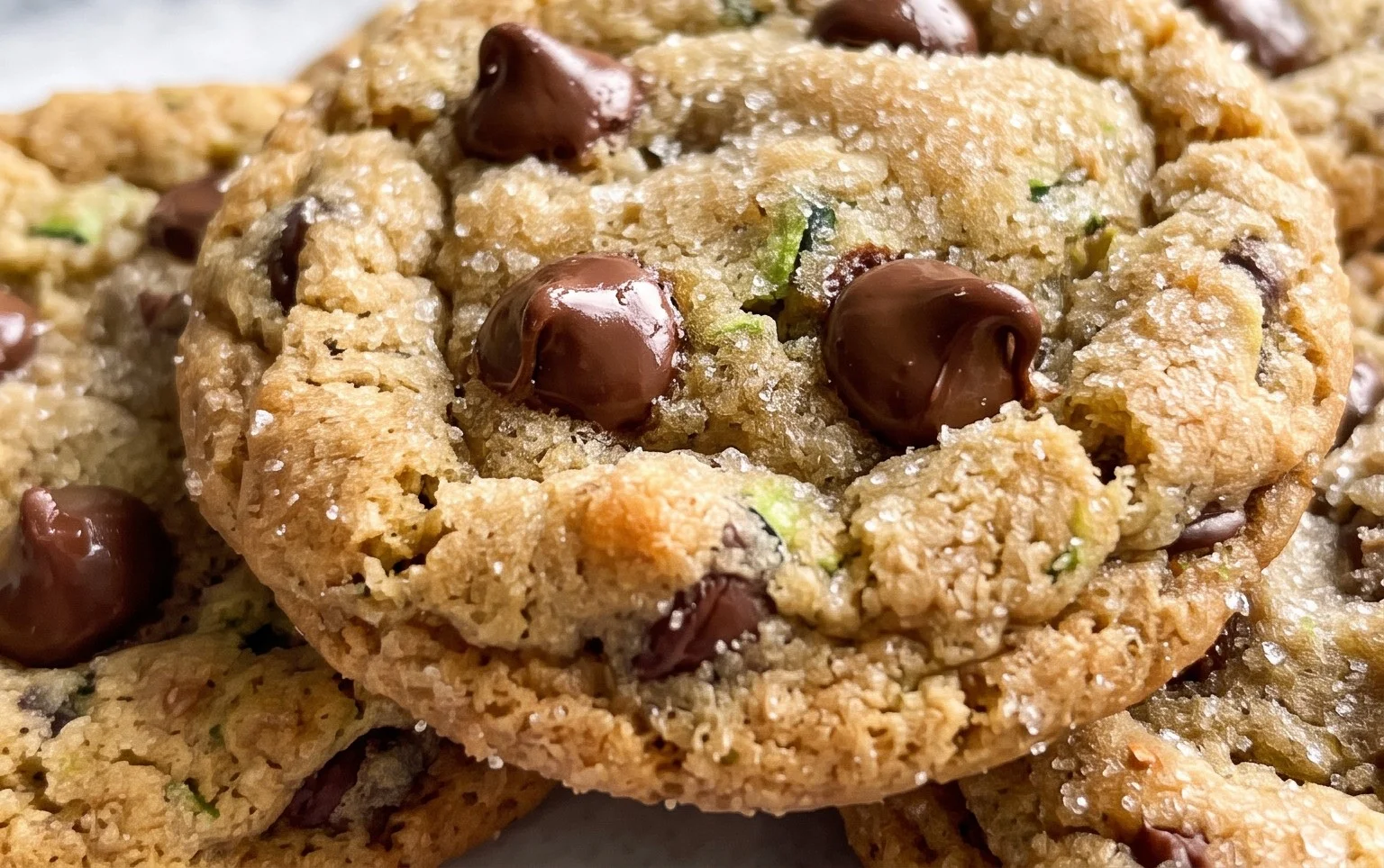 Zucchini Chocolate Chip Cookies