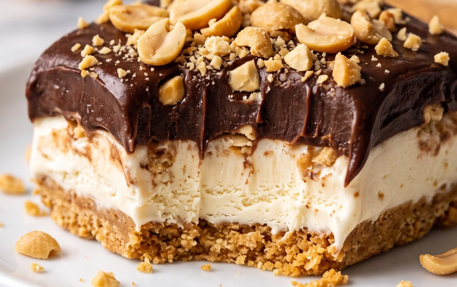 Buster Bar Ice Cream Dessert
