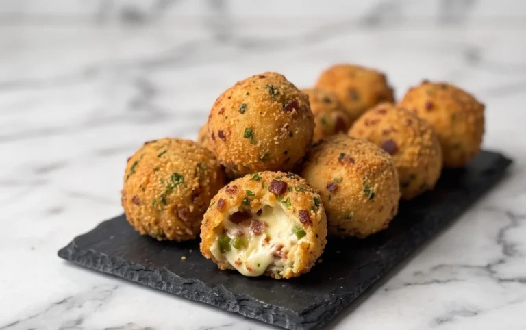 Beef Bacon Jalapeño Popper Cheese Balls