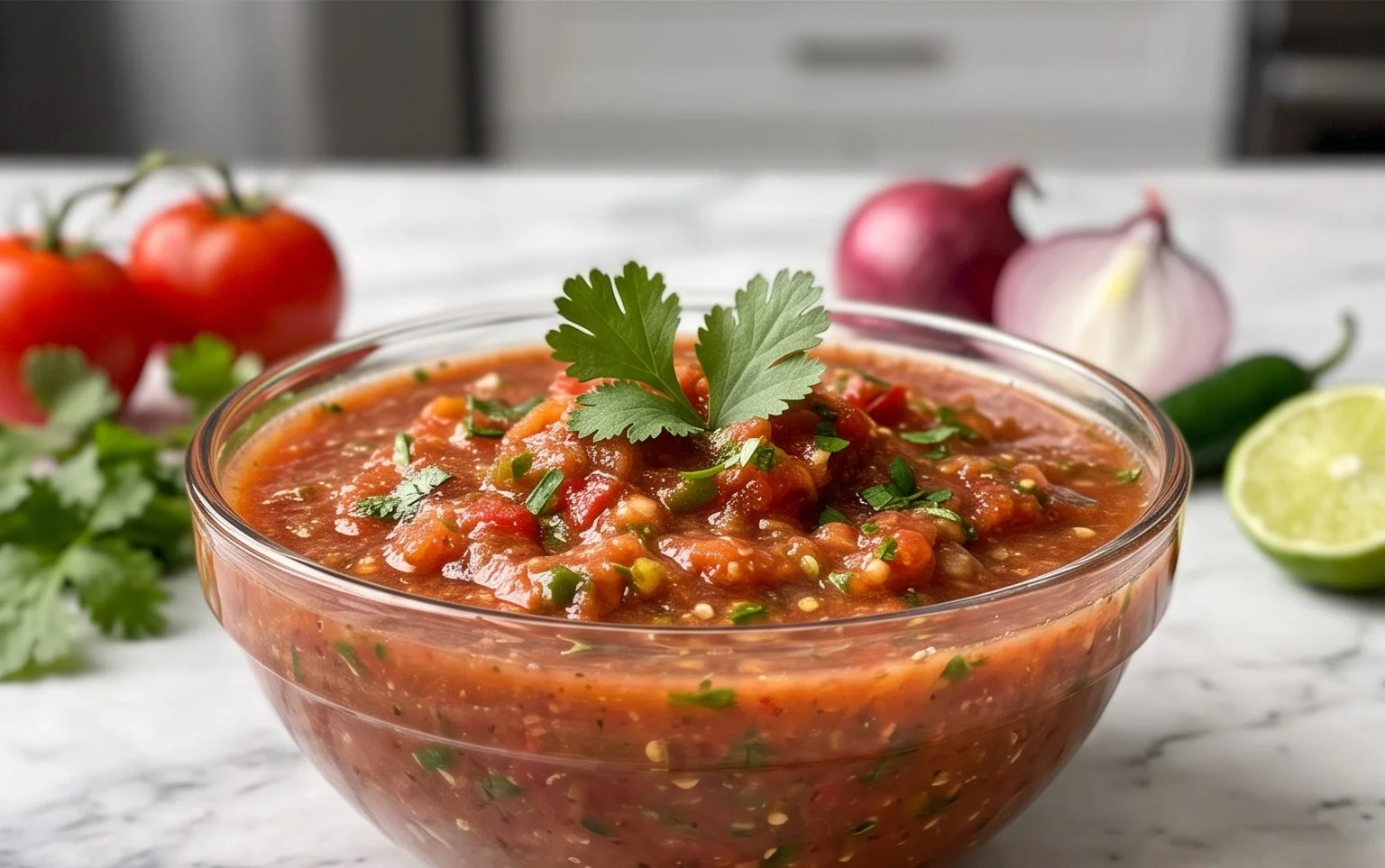 Blender Salsa (Restaurant Style Salsa)