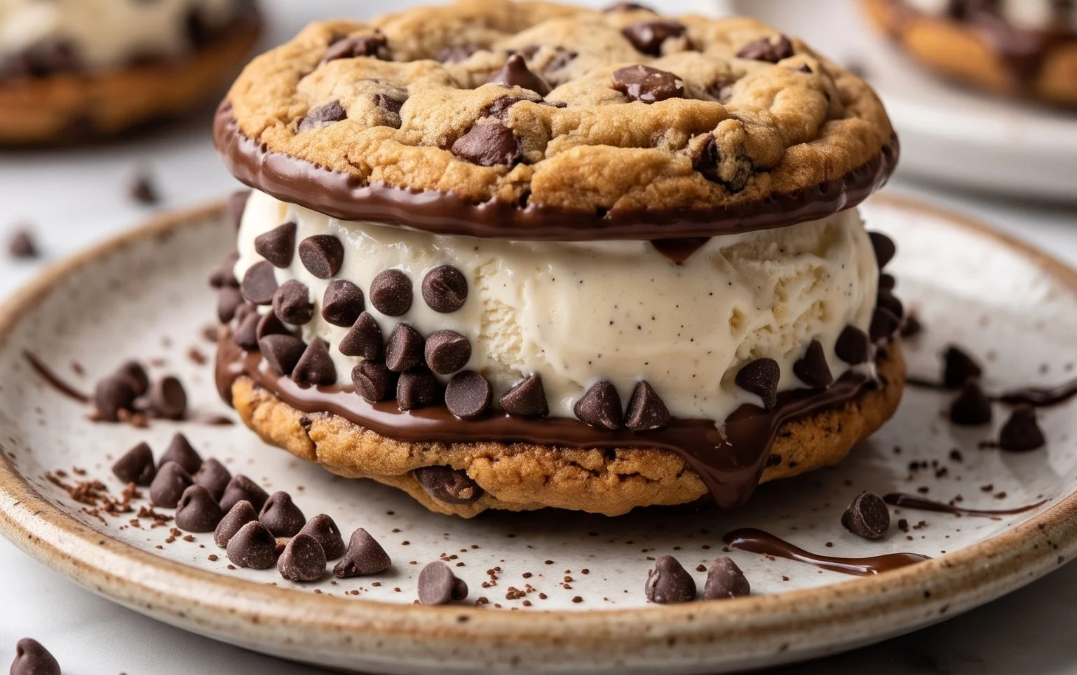 Cookie Ice Cream Sandwiches (Like a Chipwich!)