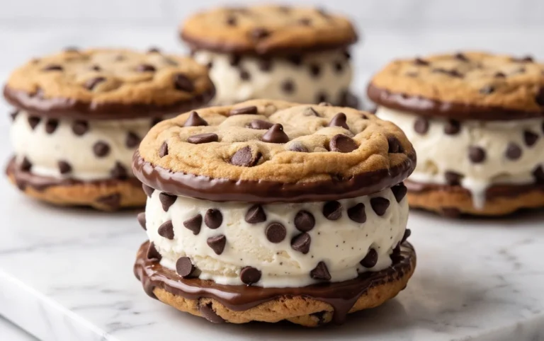 Cookie Ice Cream Sandwiches (Like a Chipwich!)