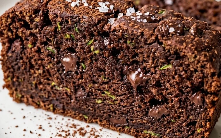 Double Dark Chocolate Zucchini Bread