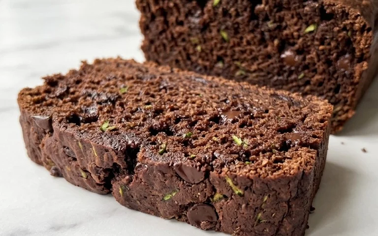 Double Dark Chocolate Zucchini Bread