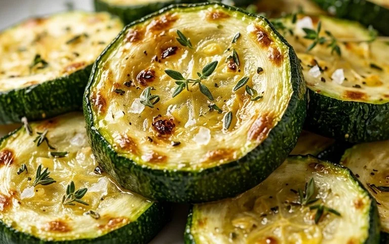 Simple Herb-Infused Roasted Zucchini Recipe